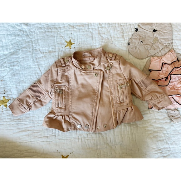 Urban Republic Other - Urban Republic Pink Moto Jacket
